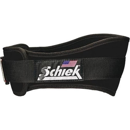 Schiek Sports Schiek Sport 2006-S 6 Inch Original Nylon Belt Black Small 2006-S